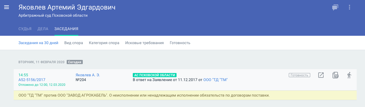 Узнайте, кто из судебных оппонентов представляет реальную угрозу